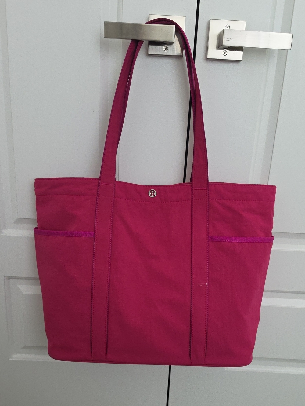 Pink Lululemon Tote Bag